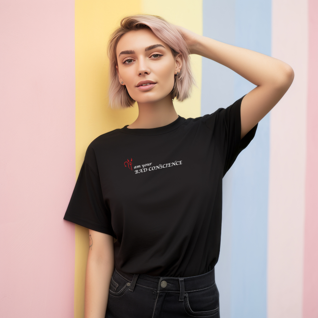 I Am Your Bad Conscience Stylish T-Shirt for Women