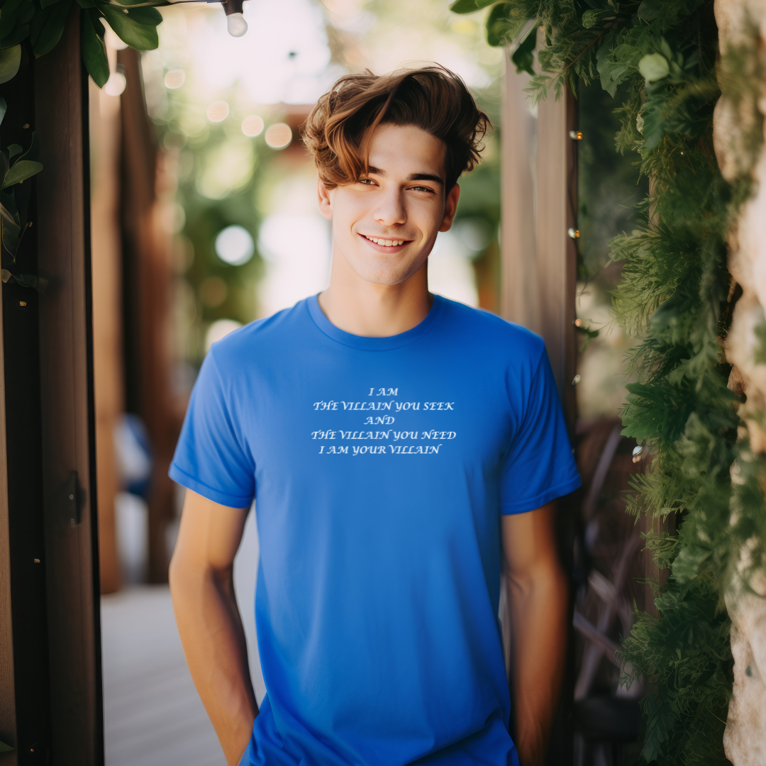 I Am The Villain You Seek Stylish T-Shirt for Men