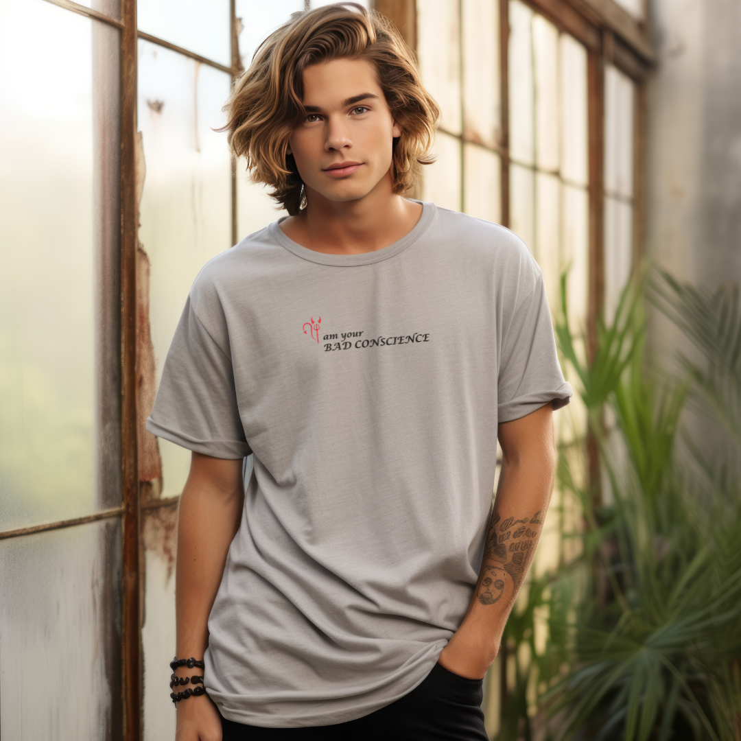 I Am Your Bad Conscience Stylish T-Shirt for Men