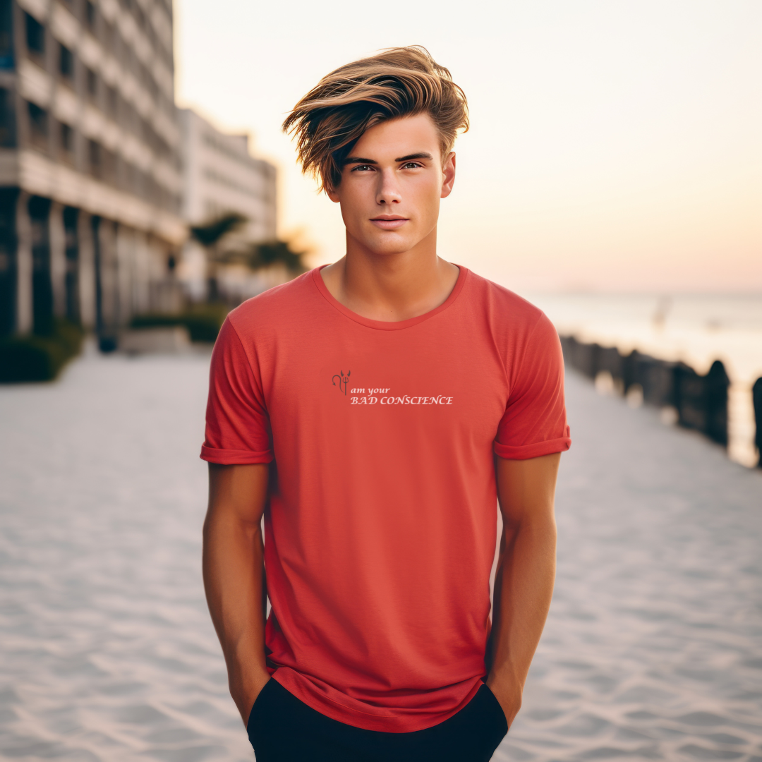 I Am Your Bad Conscience Stylish T-Shirt for Men