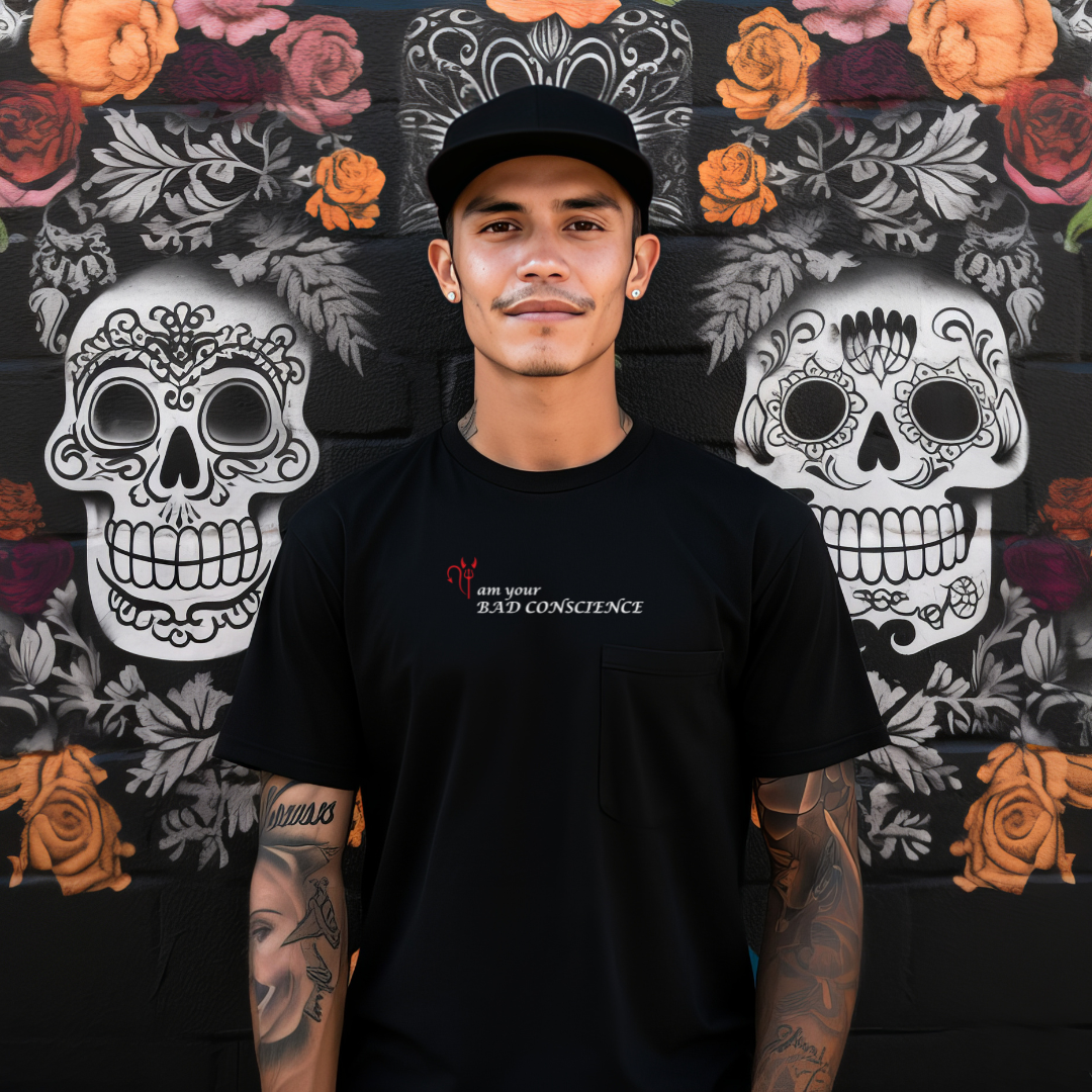I Am Your Bad Conscience Stylish T-Shirt for Men