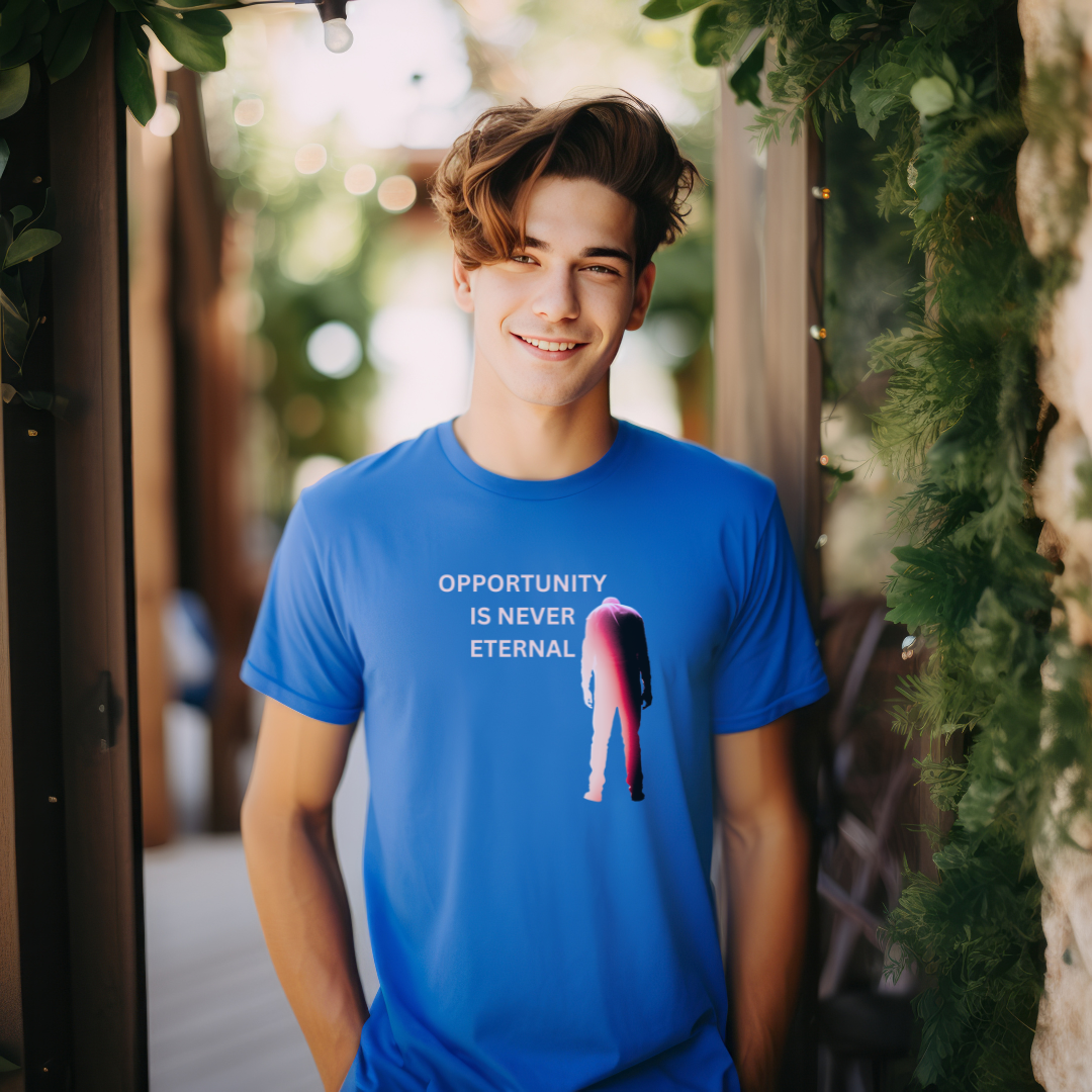 Never Eternal Stylish T-Shirt for Men