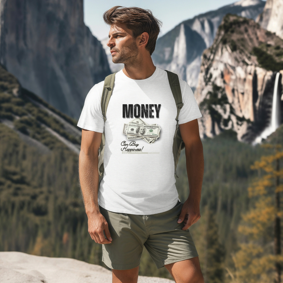 Never. Live. Broke. Stylish T-Shirt for Men