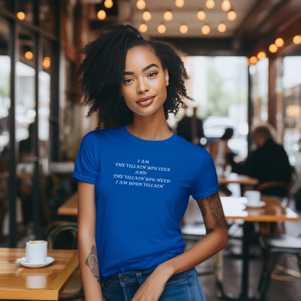 I Am The Villain You Seek Unisex Stylish T-Shirt for Men and Women