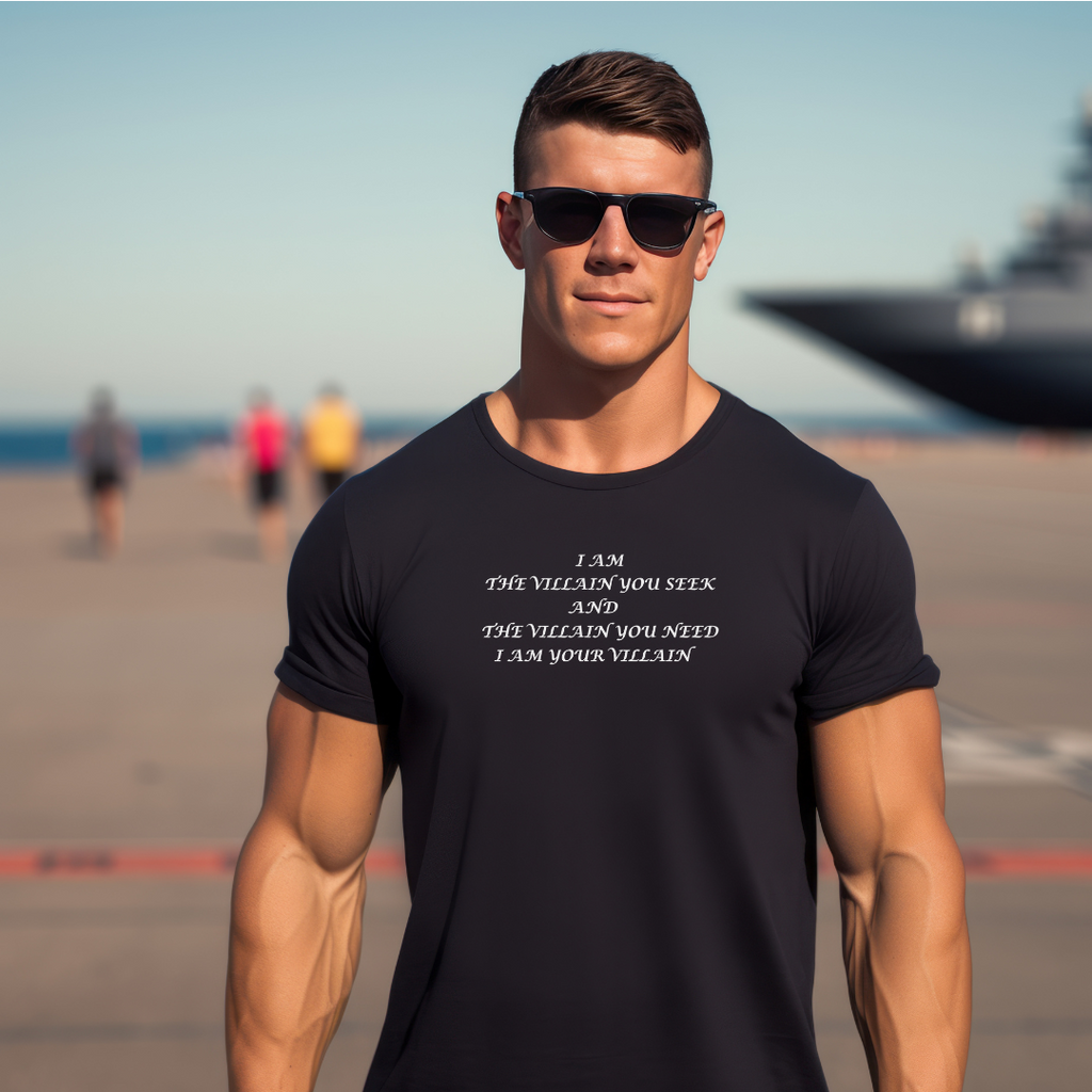 I Am The Villain You Seek Unisex Stylish T-Shirt for Men and Women