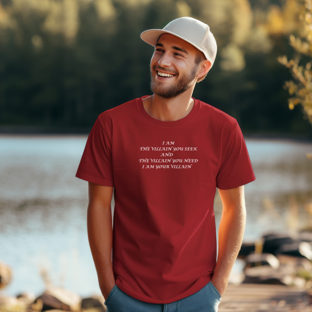 I Am The Villain You Seek Unisex Stylish T-Shirt for Men and Women