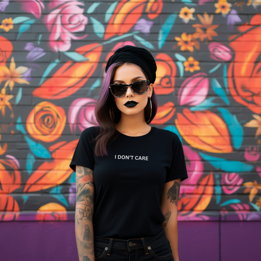 I Don't Care Unisex Stylish T-Shirt for Men and Women