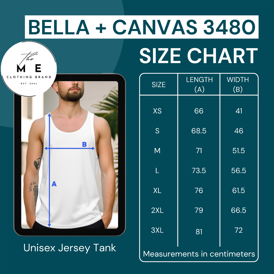 A Little Famous Unisex Jersey Stylish Tank Top for Men and Women