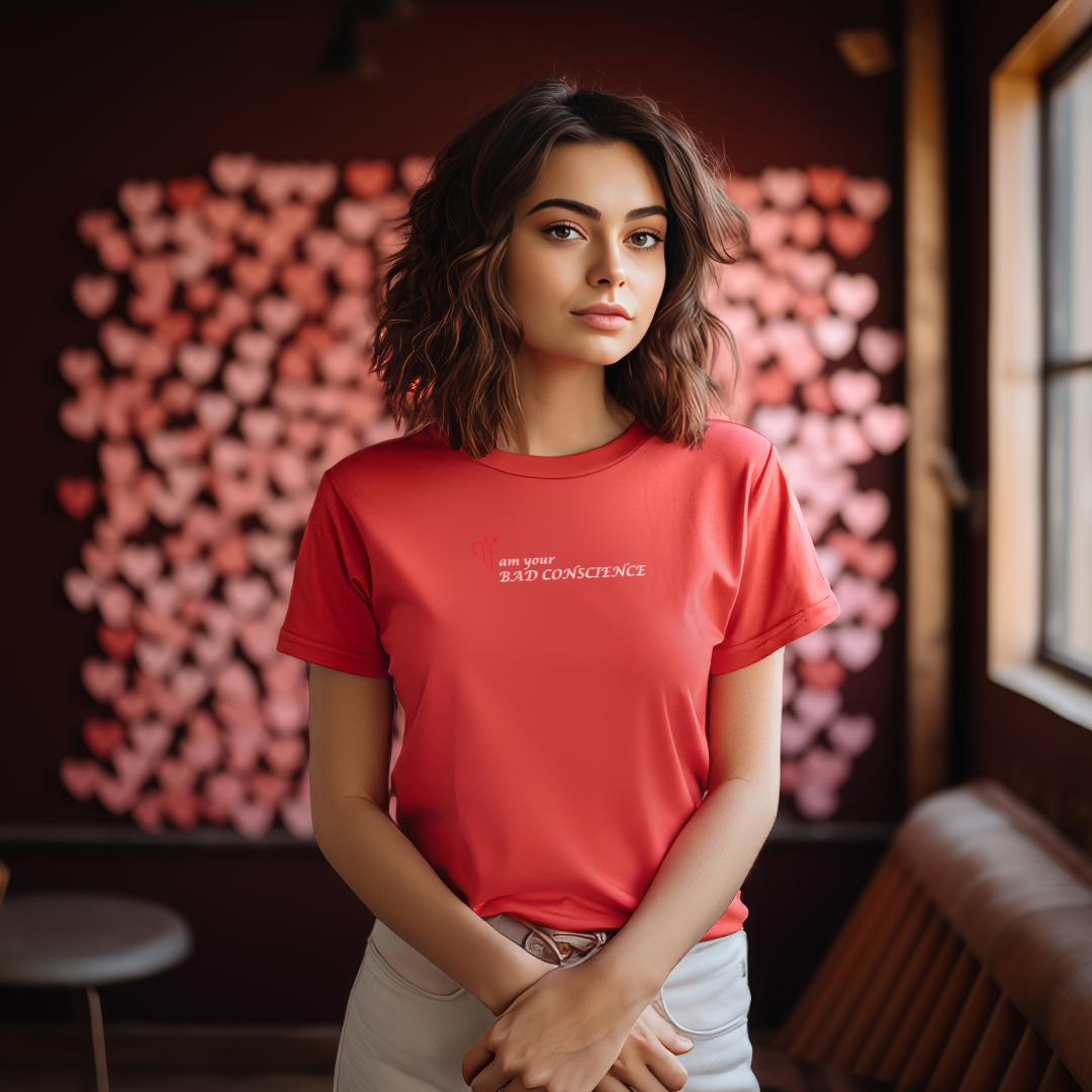 I Am Your Bad Conscience Stylish T-Shirt for Women