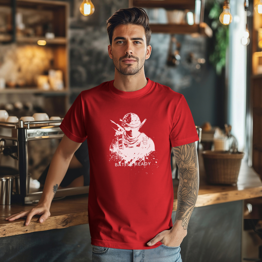 Battle Ready Stylish T-Shirt for Men