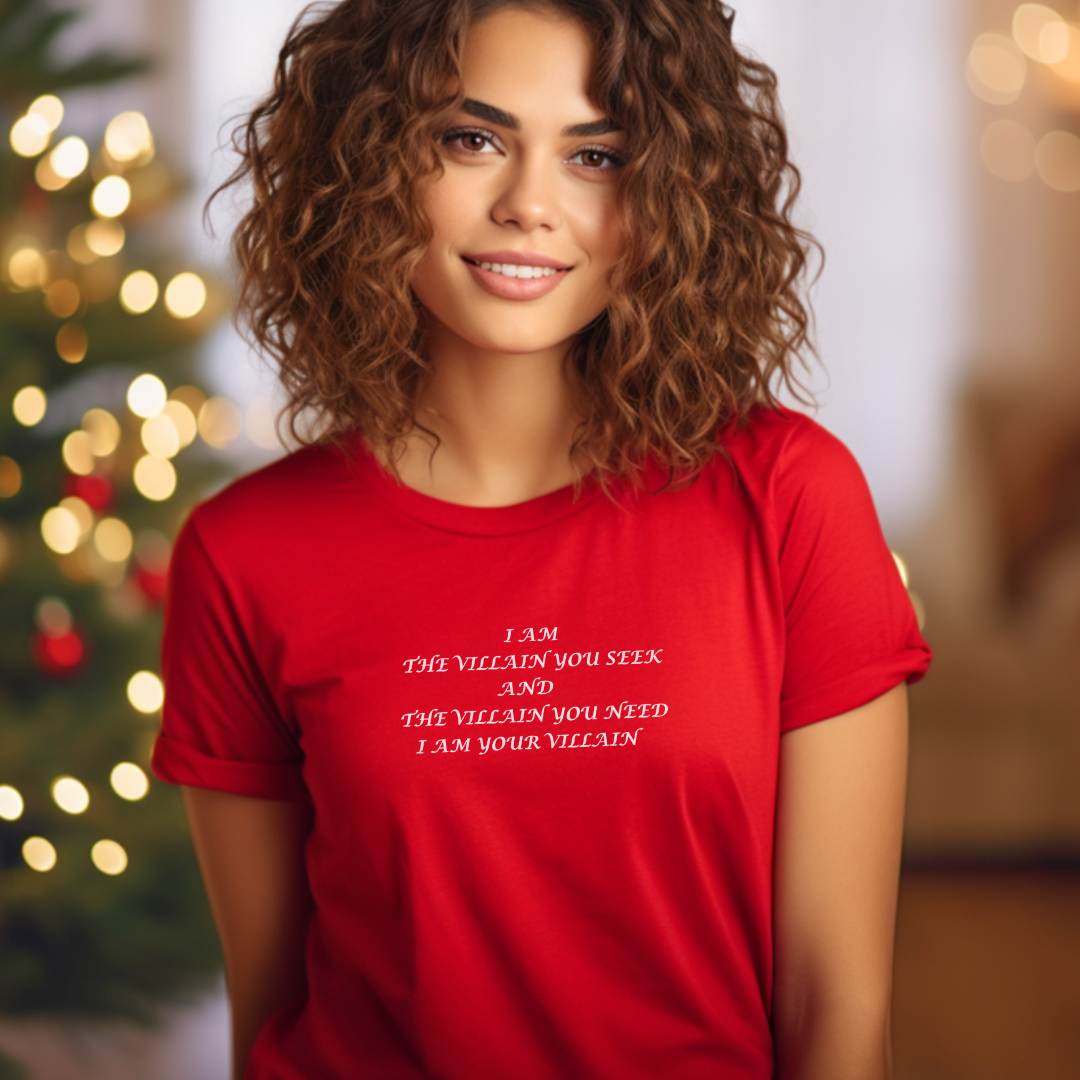 I Am The Villain You Seek Unisex Stylish T-Shirt for Men and Women