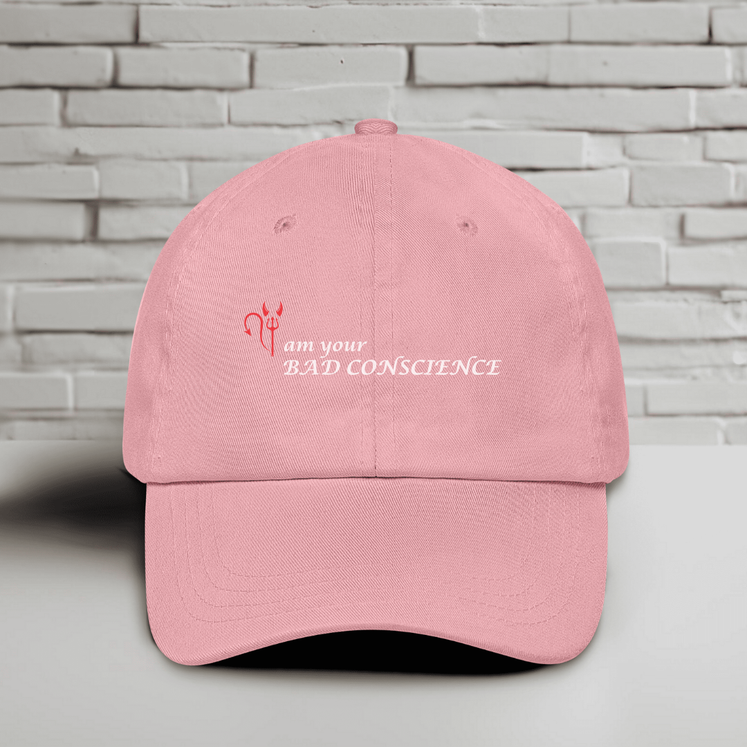 I Am Your Bad Conscience Embroidered Baseball Cap