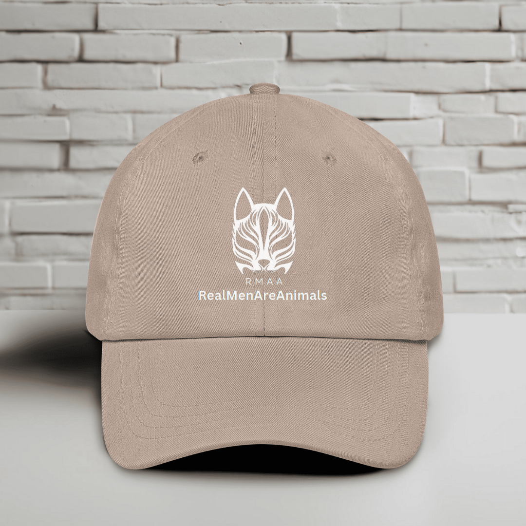 Real Men Are Animals Embroidered Baseball Cap